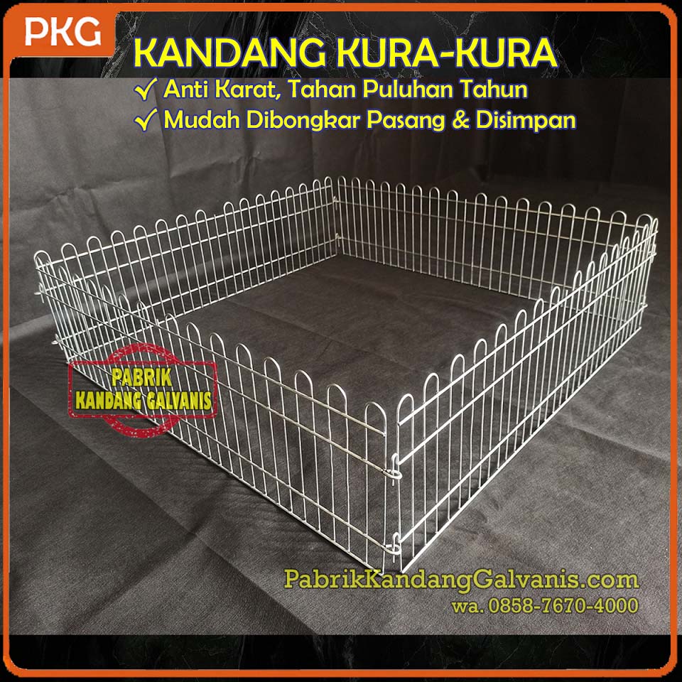 1 Jual kandang ayam galvanis ready stock dengan harga grosir - WA 0858-7670-4000