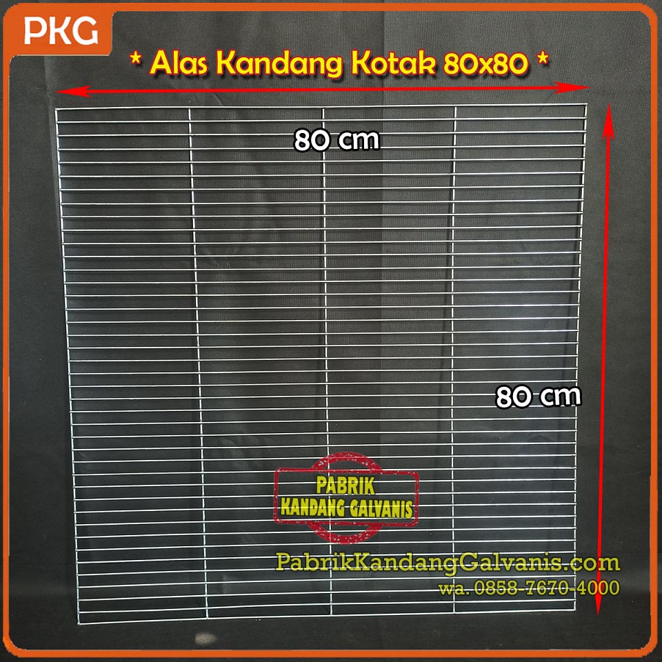 1 Pabrik kandang galvanis tahan karat untuk ternak ayam - Hubungi 0858-7670-4000