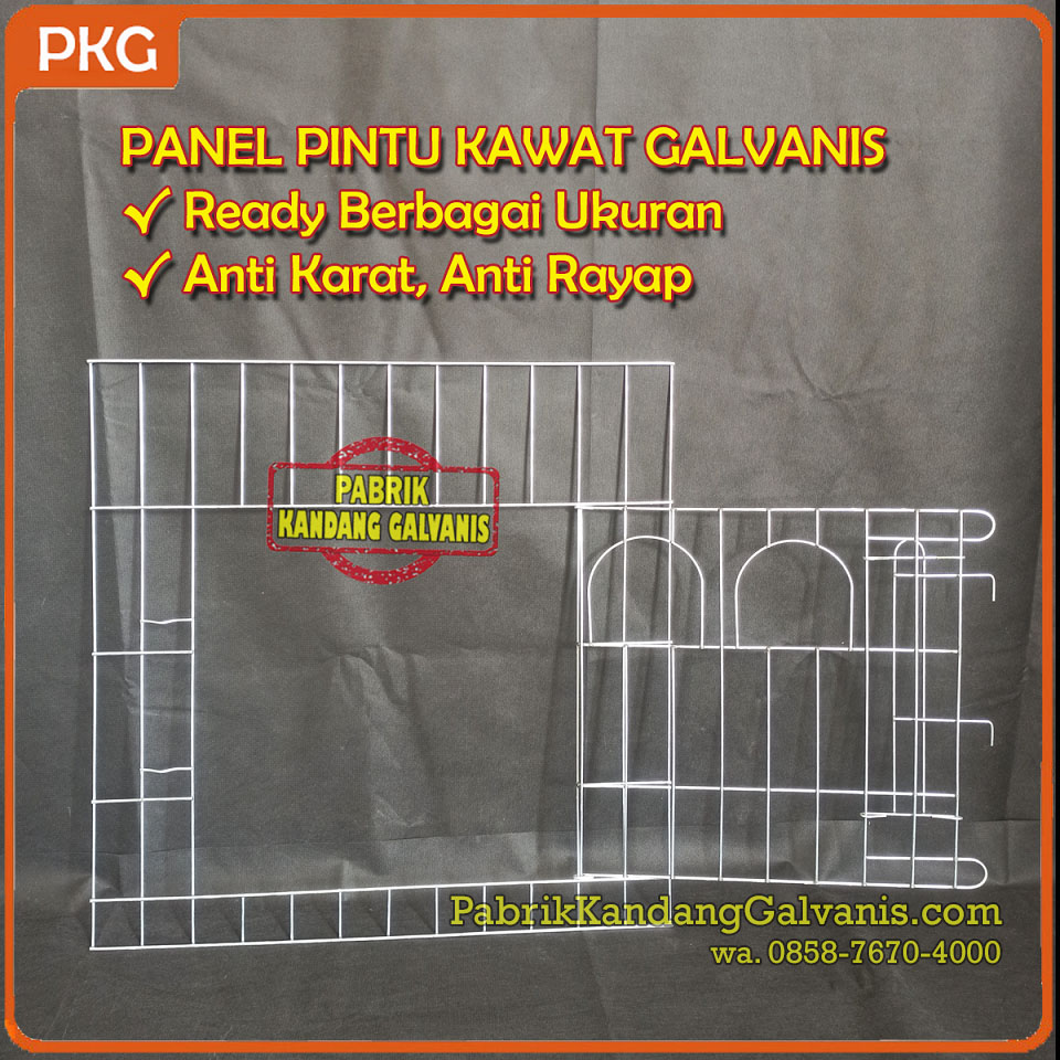 1 Panel Pintu Kandang Galvanis