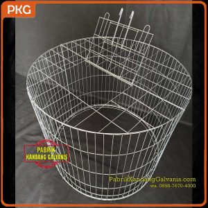 Jeruji kandang dengan jarak antar jeruji 4 cm