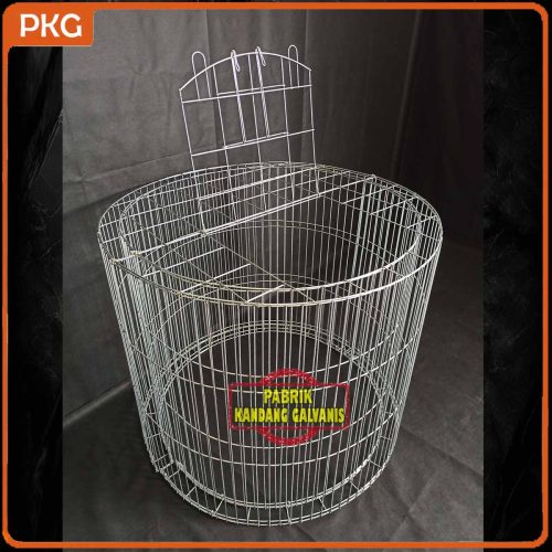 2 Kandang Kliteran Ayam 90x80x80 Kandang Kliteran Ayam dari Besi Galvanis